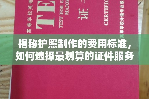 定州揭秘护照制作的费用标准，如何选择最划算的证件服务？
