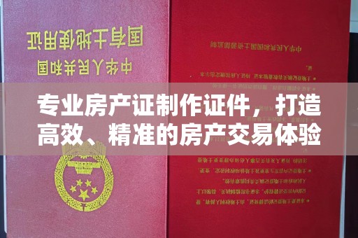 定州专业房产证制作证件，打造高效、精准的房产交易体验