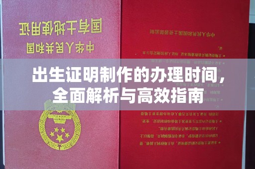 定州出生证明制作的办理时间，全面解析与高效指南