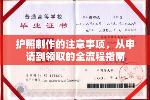 定州护照制作的注意事项，从申请到领取的全流程指南